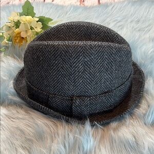 Stetson Wool Chevron Fedora Hat